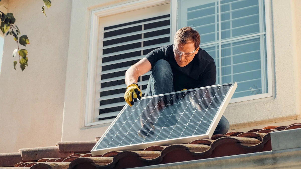 installing solar panels
